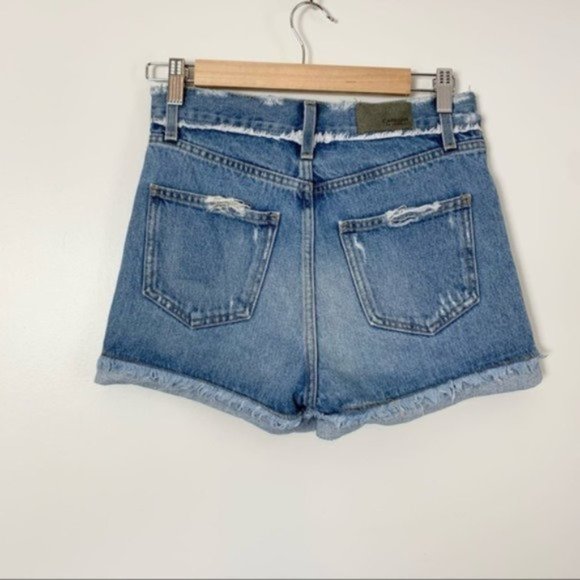 Carmar Distressed Denim Shorts - Picture 3 of 6